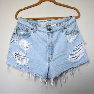 Vintage Levi 551 Jean Shorts